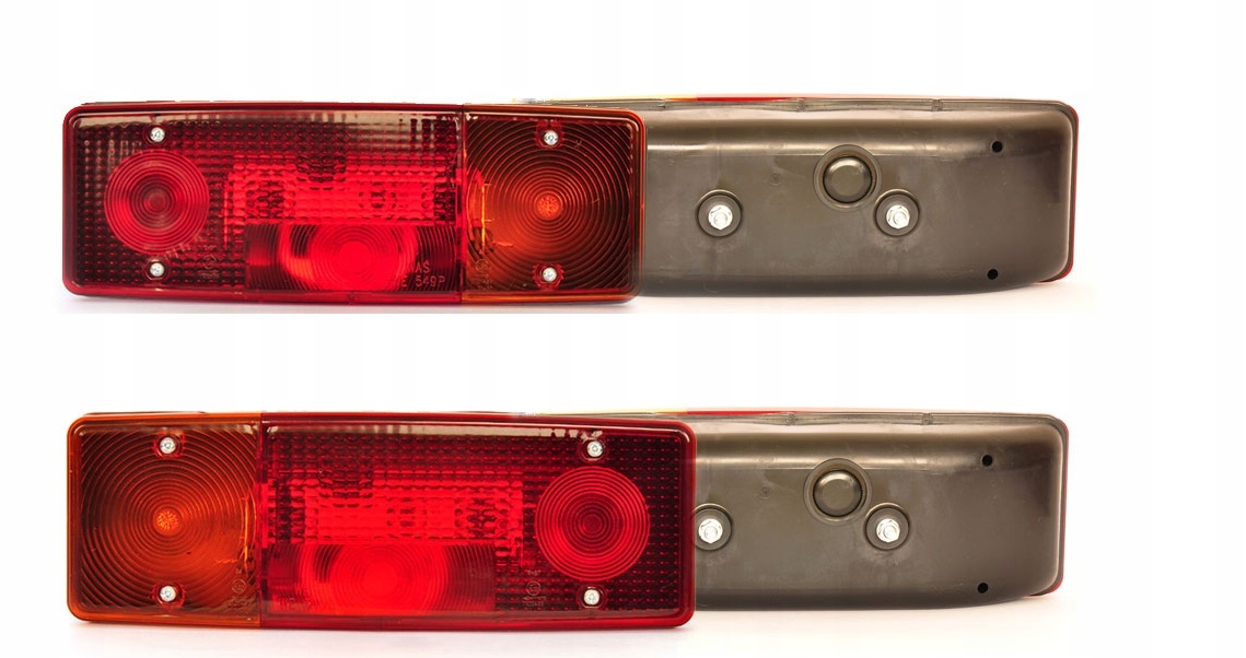 

Lampy Tylne C360 Przyczepa L+p komplet Polskie