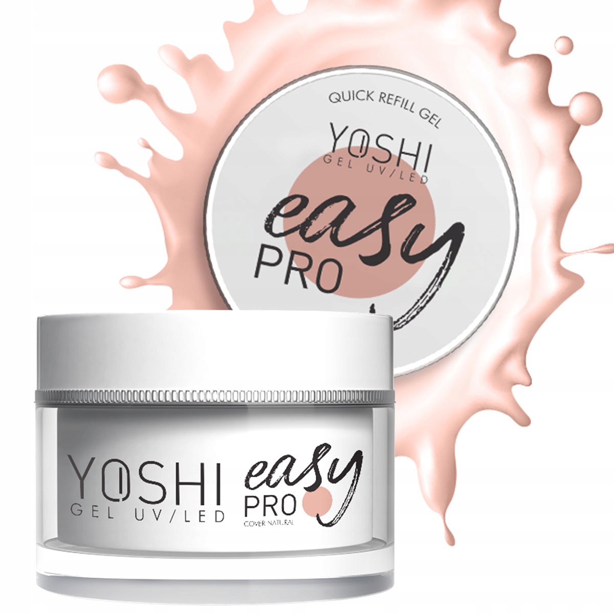 Yoshi żel gel Easypro easy pro Cover Natural 50 ml