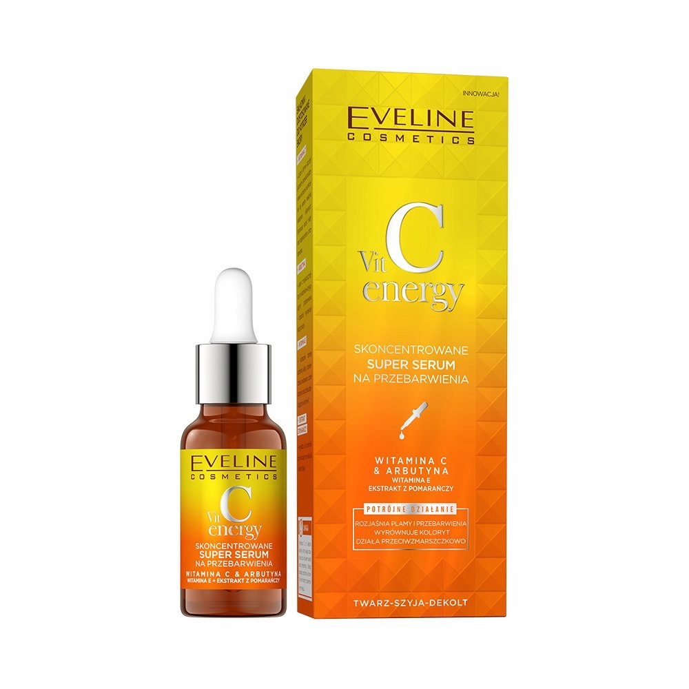 Eveline Cosmetics Vit. C Energy serum na twarz 13518388823 Allegro.pl