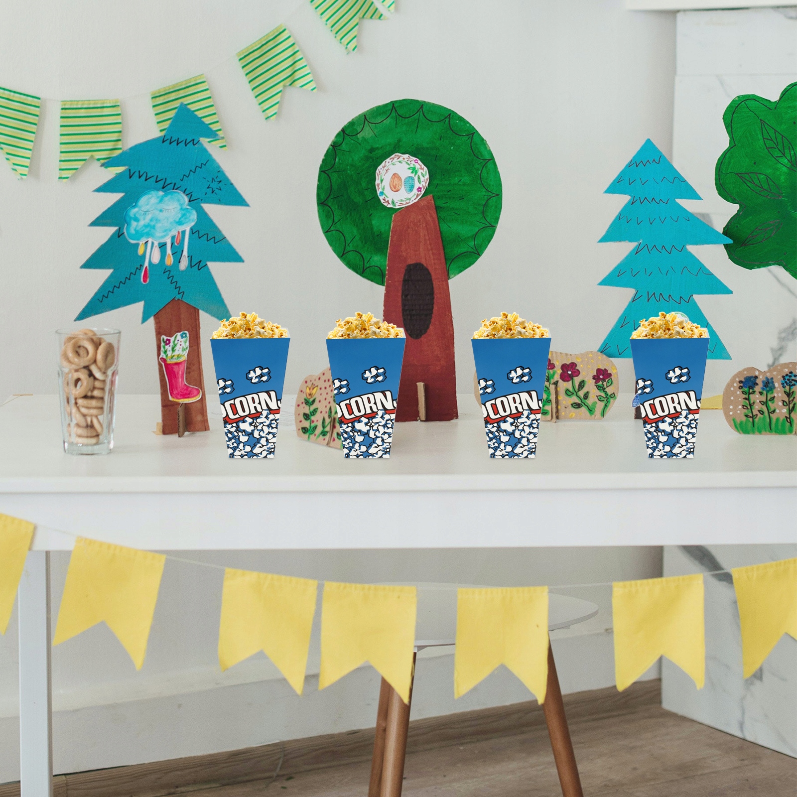 PUDEŁKO NA POPCORN POJEMNIK NA ŻYWNOŚĆ POPCORN NA POPCORN Marka inna