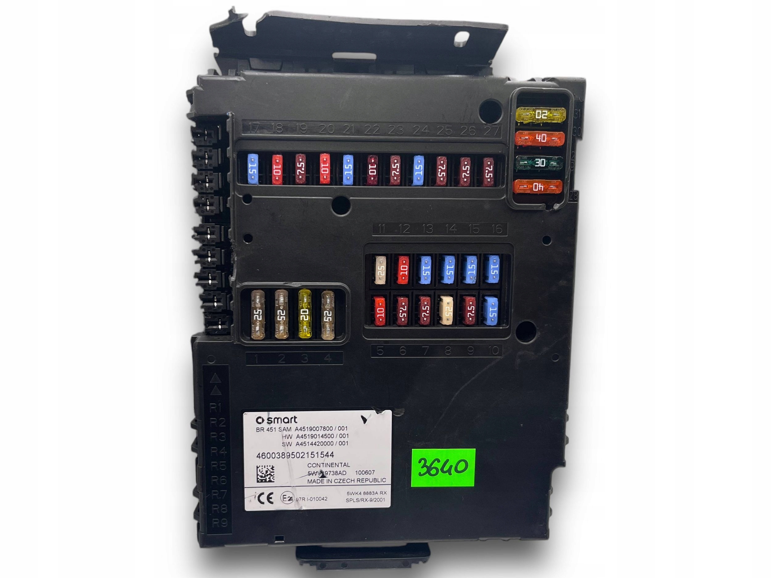 SMART W451 Module fusibles 4519007800 @M