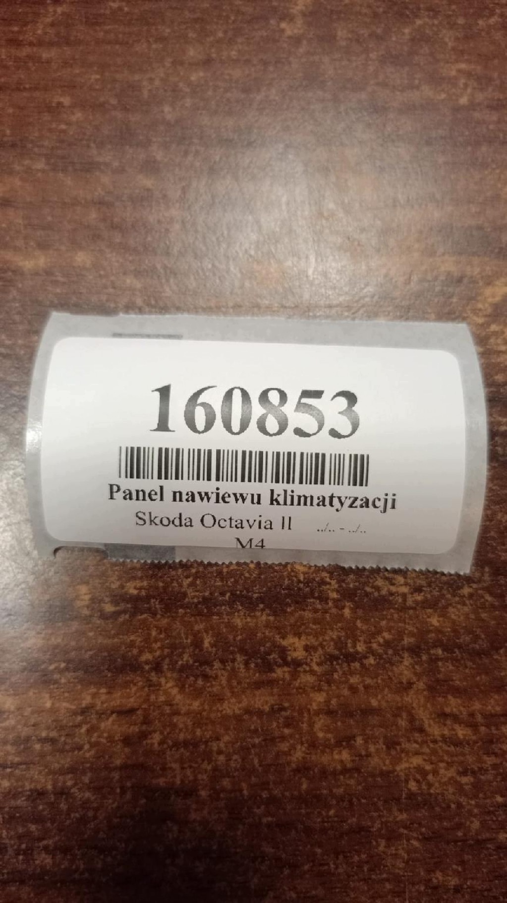 SKODA OCTAVIA II PANEL klími klimatizaci 3T0820047M