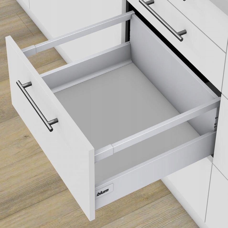 

Tandembox Blum L-400 Wysoki Szary+Dno+Wzornik