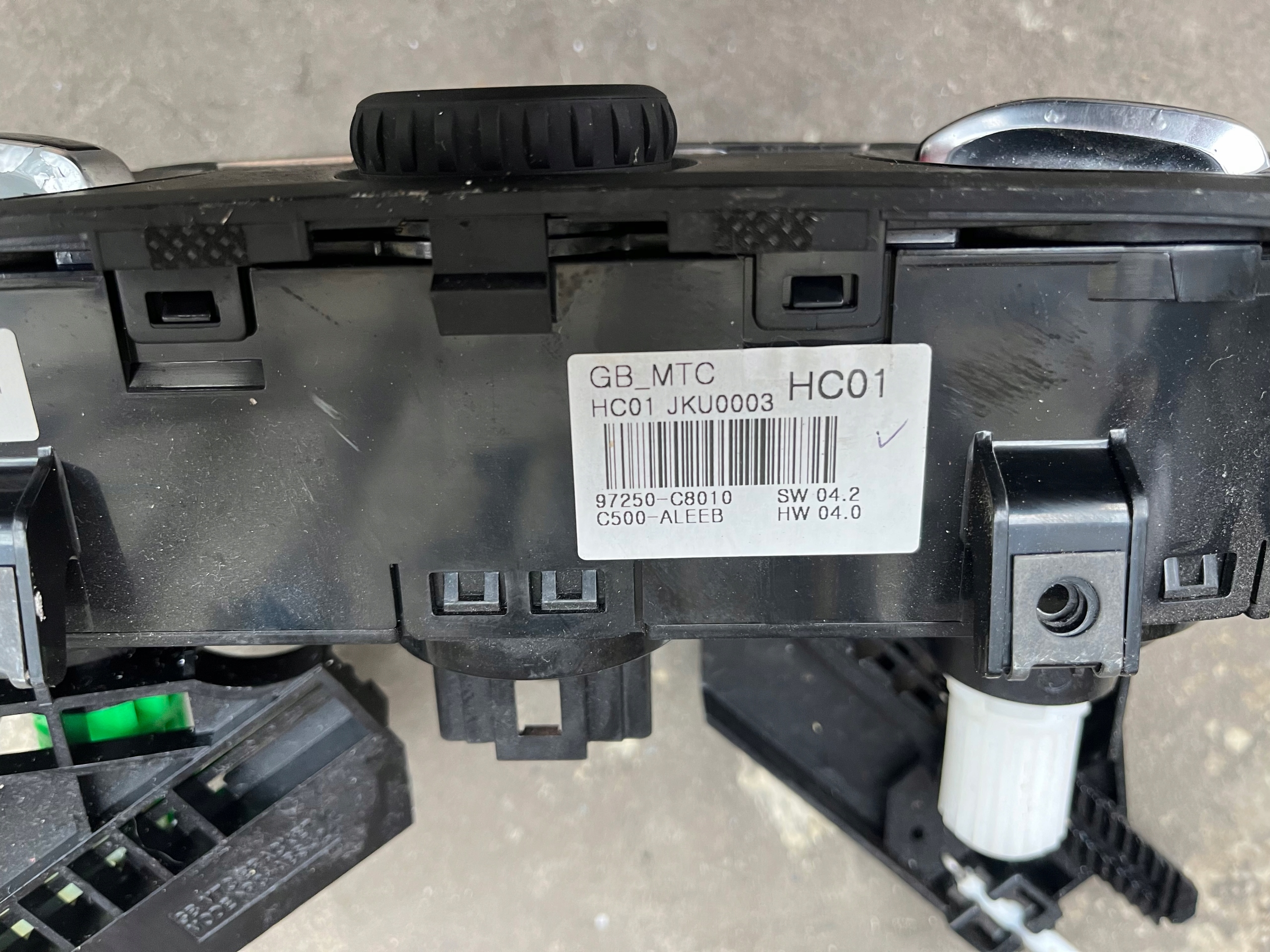 Hyundai I20 II Panel klimatizaci