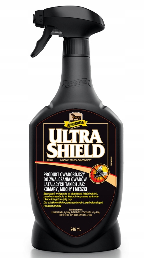 Absorbine UltraShield CZARNA Absorbina Na Owady - Najlepsza