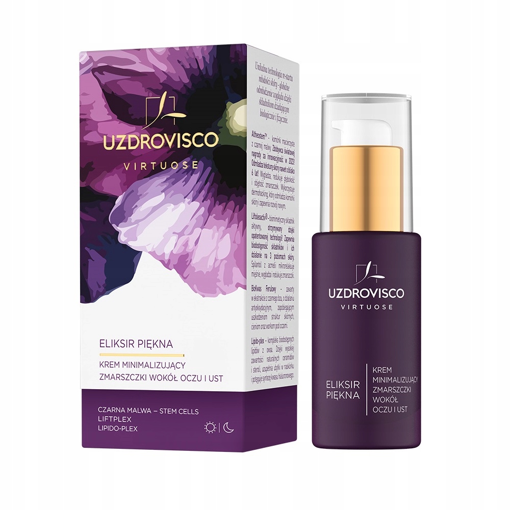 Silnější vyhlazení vrásek kolem očí a úst Virtuose Uzdrovisco 30 ml