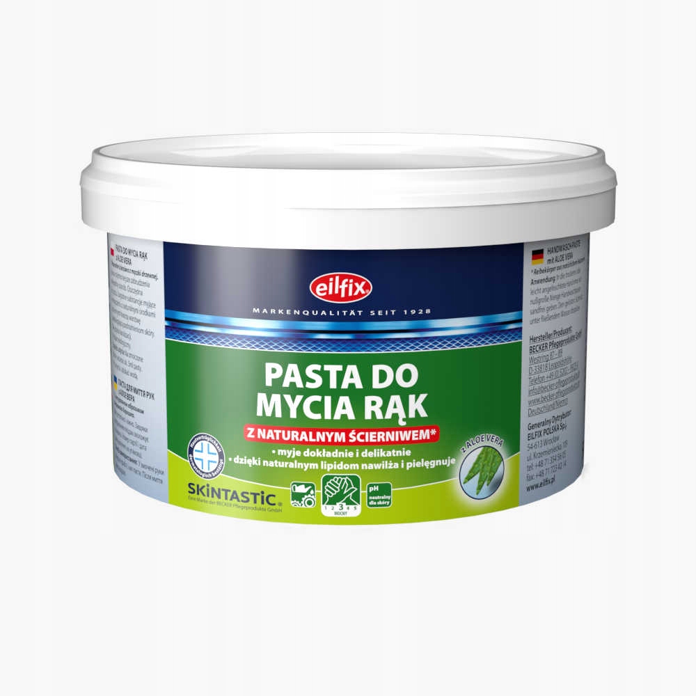 Pasta do mycia rąk 500ml Eilfix z Aloe Vera
