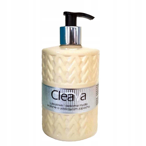 

Cleava Białe Mydło Do Rąk W Płynie 400ML