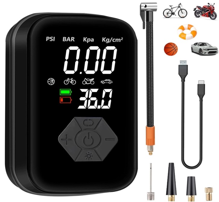 Jiner Elektryczna pompka powietrza 4000 mAh