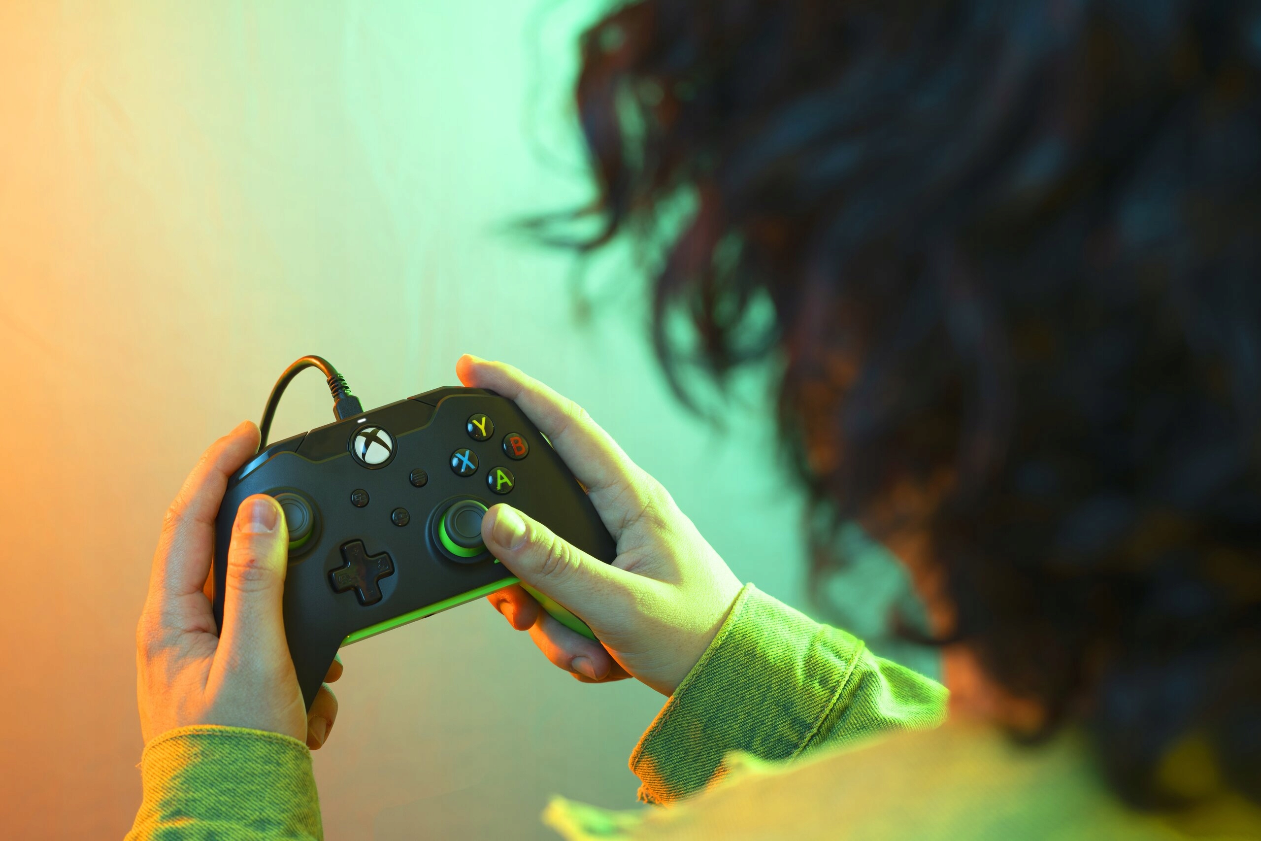 Kontroler PDP Neon Xbox X S One Czarny Tryb pracy analogowy cyfrowy