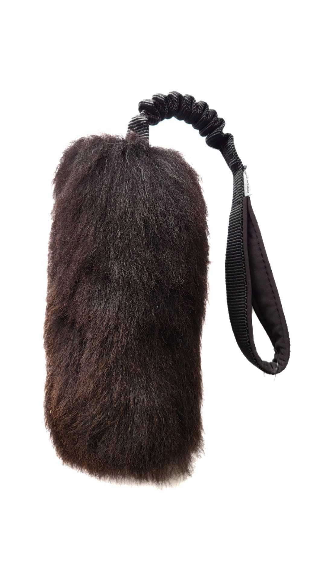 Levně Přetahovadlo pro psa Ovce Zayma s tlumičem tmavý barva: černá