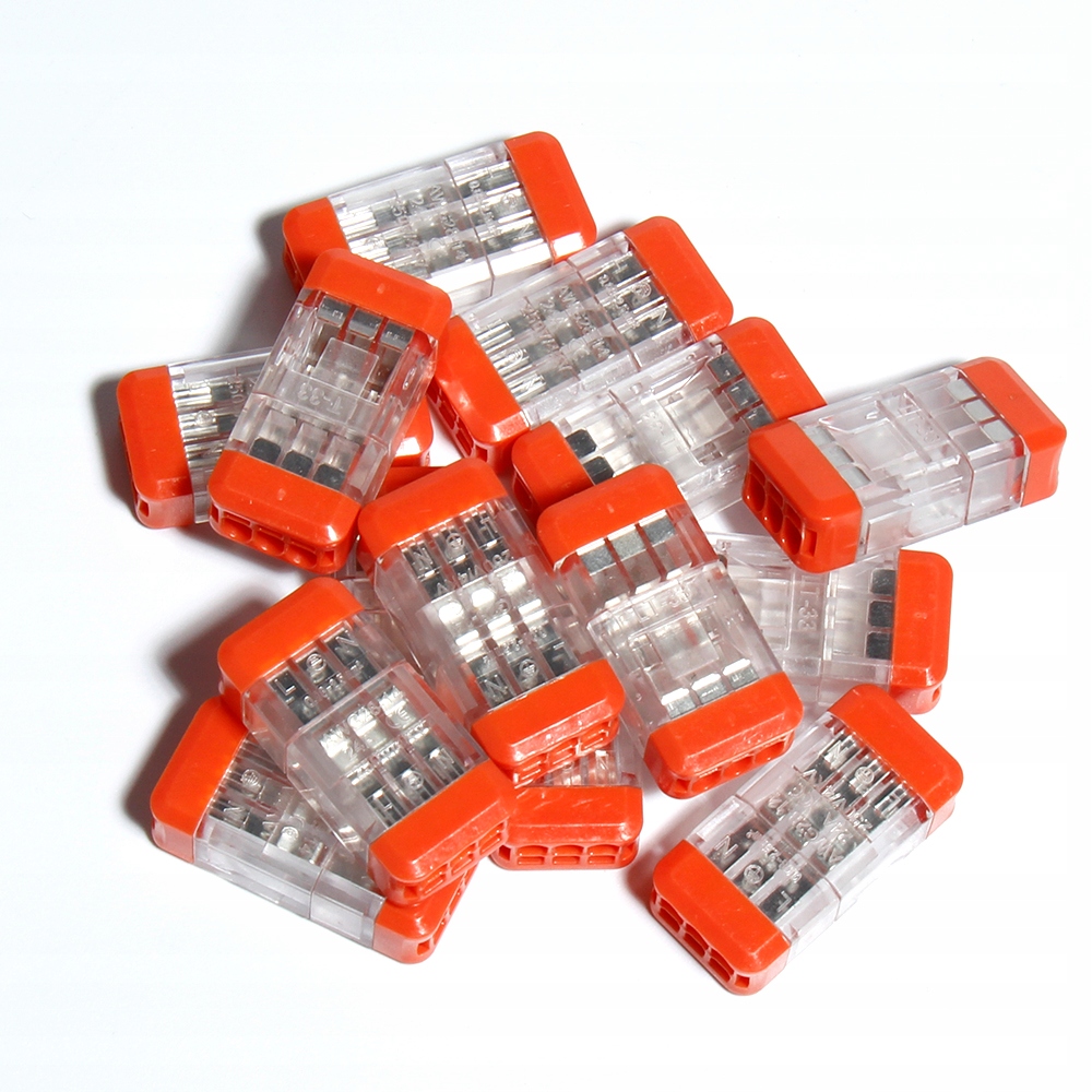 Szybkozłączka drut linka ZŁĄCZKA 3x3 50szt