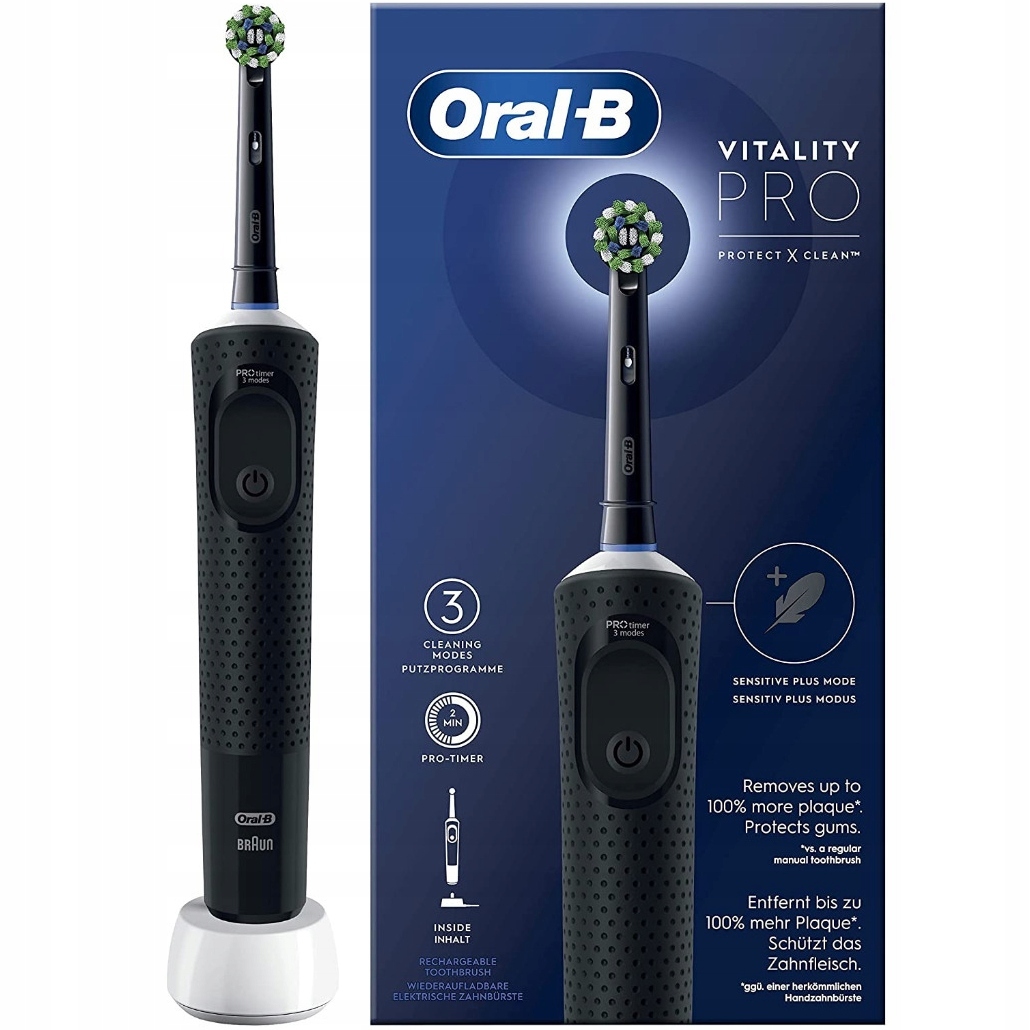 Szczoteczka elektryczna Oral-B Vitality Pro D103 Hangable Box Black