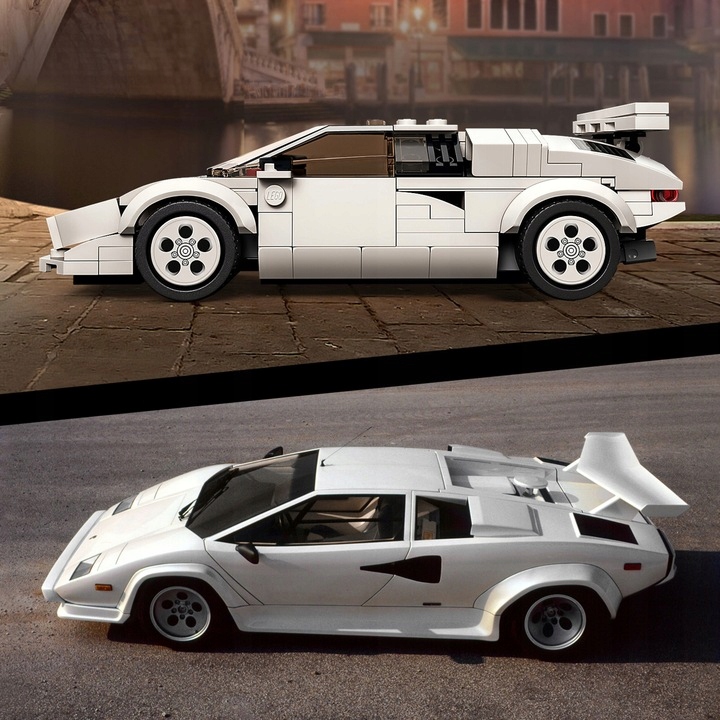 LEGO SPEED CHAMPIONS LAMBORGHINI COUNTACH 76908 + TORBA NA PREZENT LEGO Stan opakowania oryginalne