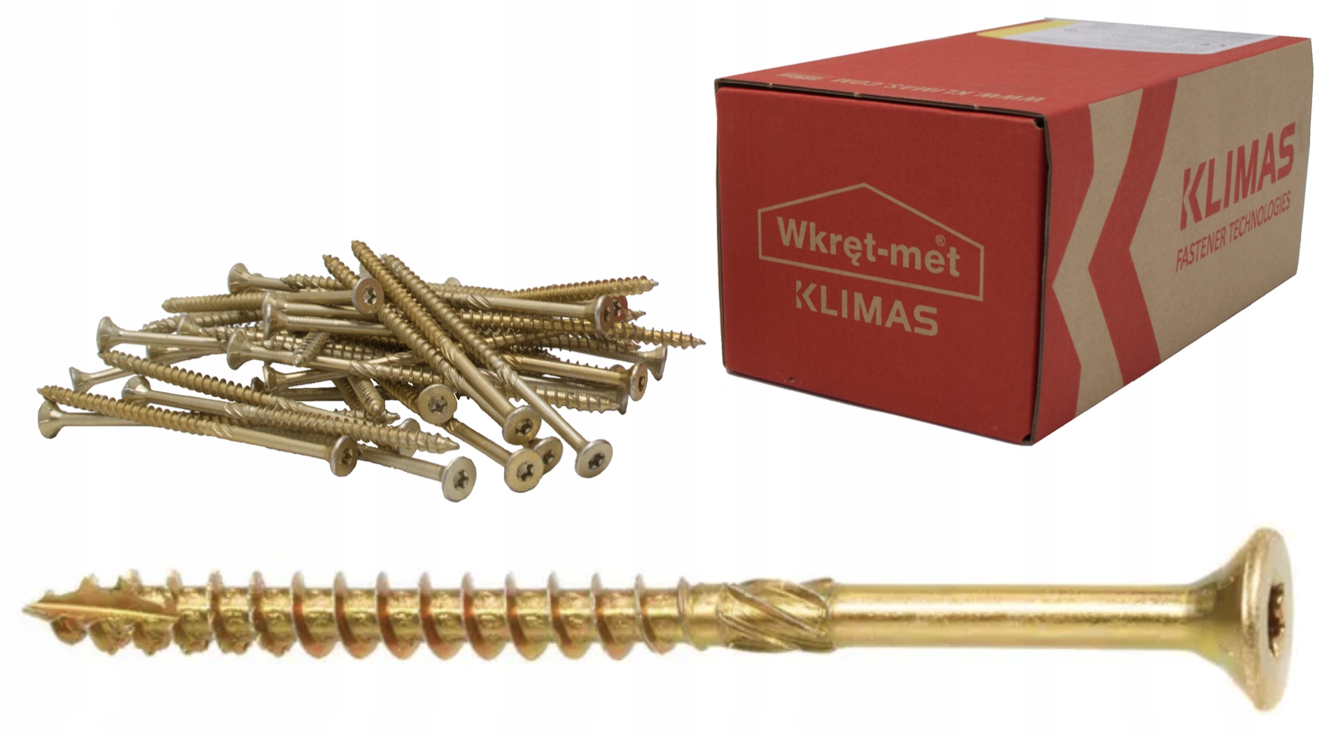 

Wkręty Ciesielskie Do Drewna 5x100 Torx 200 szt