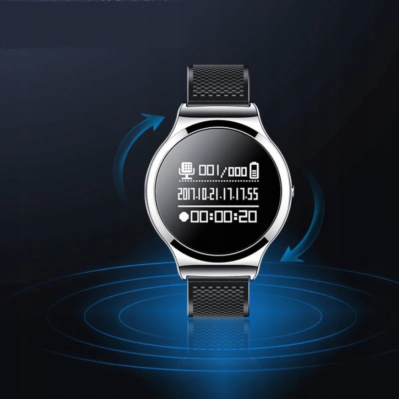 Dyktafon ukryty zegarek S8 32GB szpiegowski Kod producenta 249