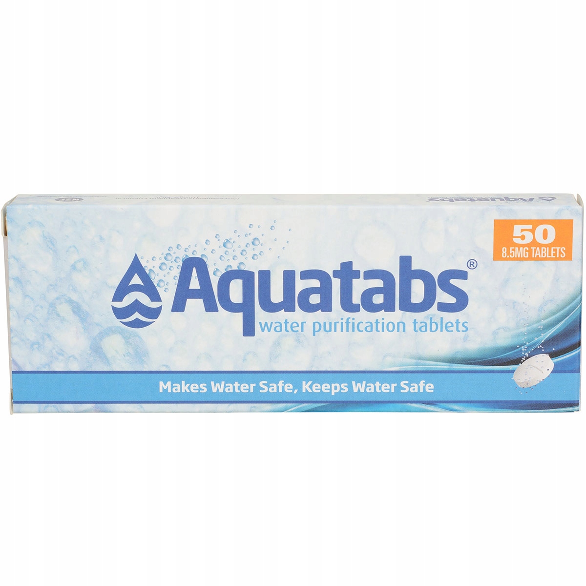 

Aquatabs Tabletki Uzdatniające Odkażające Wodę 50l