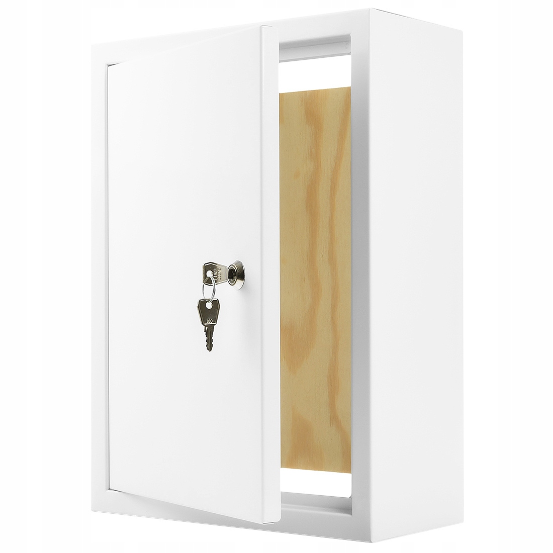 Kovová skříň TPR-4W Cctv Instalační skříň Rtv 30x40x13 cm Bílá Vertikální