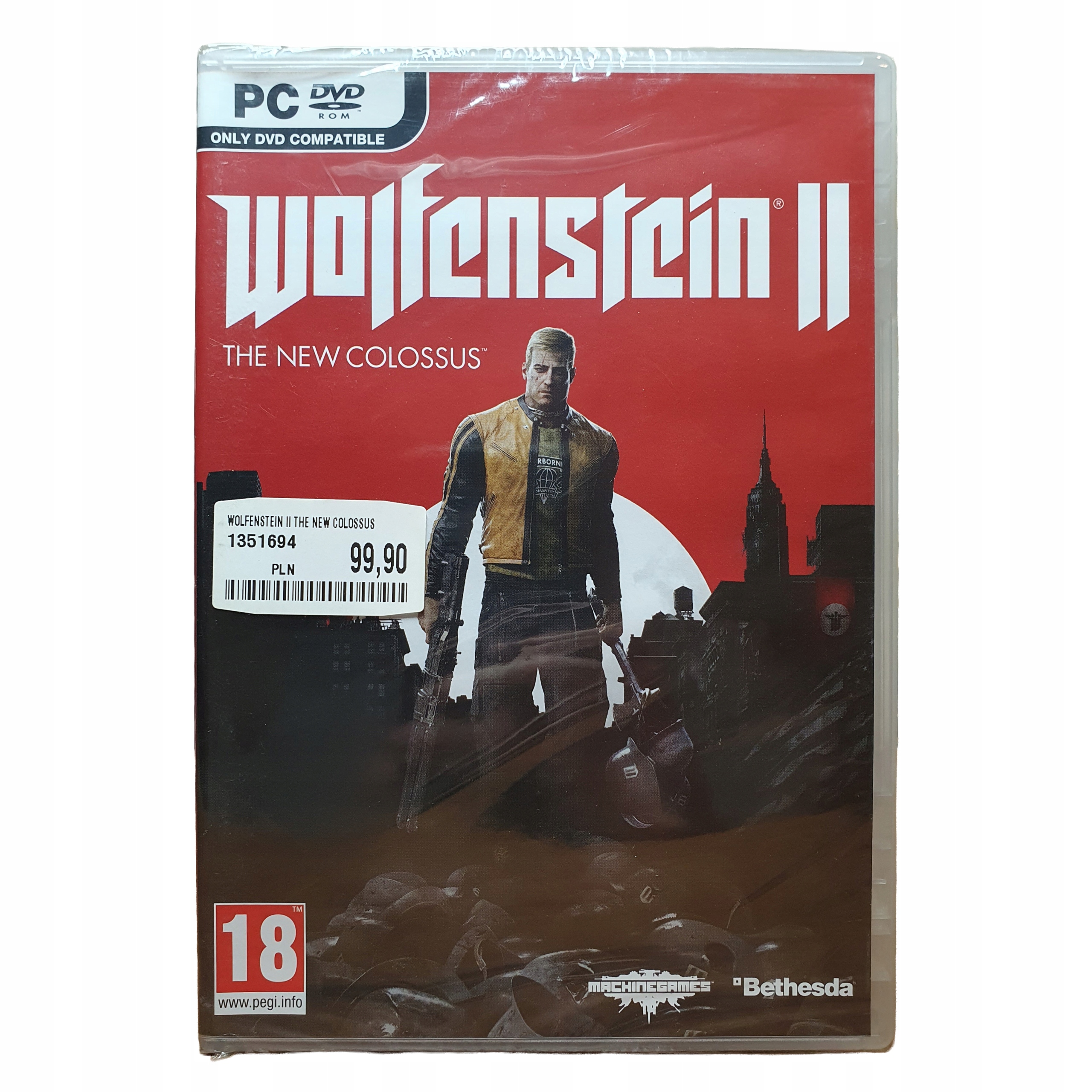 Wolfenstein II 2: The New Colossus polskie wydanie Pl, Folia Nowa [pc]