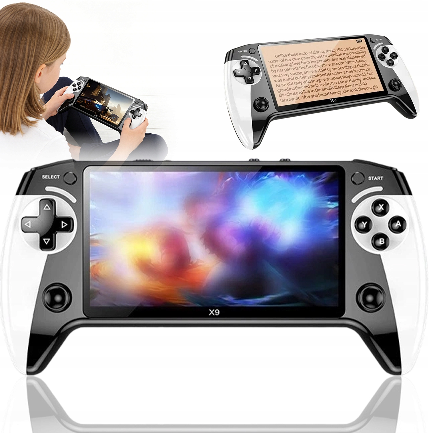 Emulator Konsoli Do Gier Ponad 6000GIER Długa Gra Bez Przerwy Wyraźny Obraz