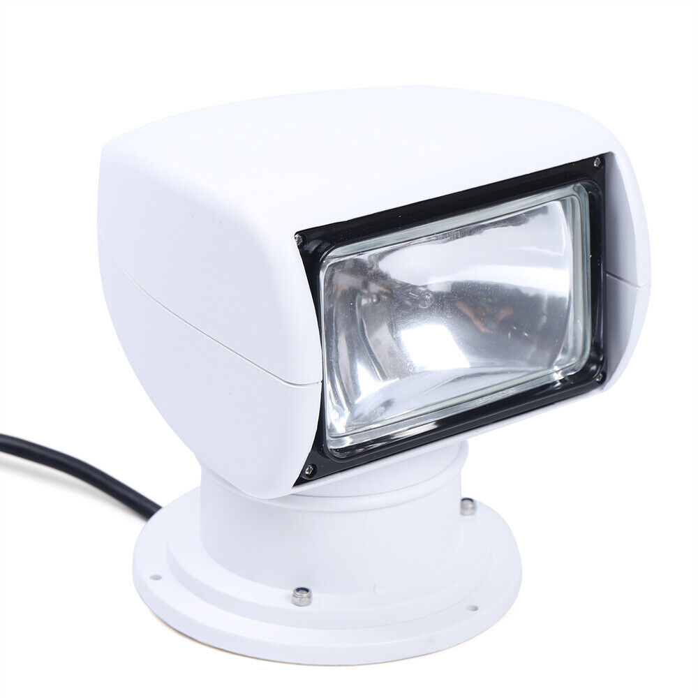 100W 12V SZPERACZ JACHTOWY łODZI Z PILOTEM BIAŁY Model 100W 12V SZPERACZ JACHTOWY łODZI