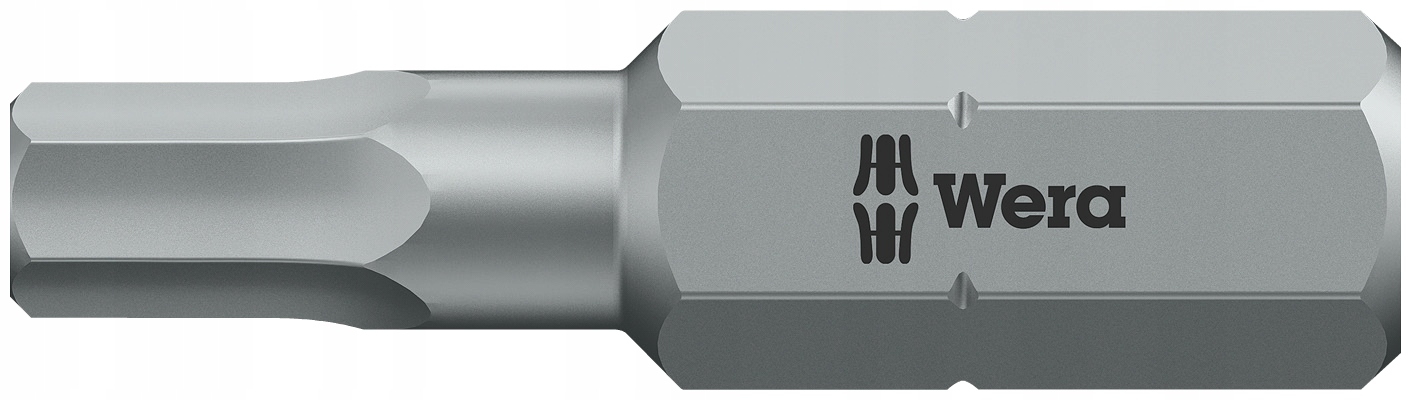 

Bit Ampul Końcówka Hex 3 x 25mm 1/4'' Wera 056315