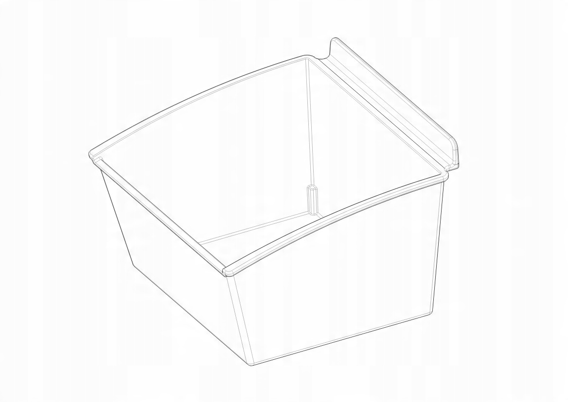 

Pojemnik Na Panel Slatwall Pop Standard b1