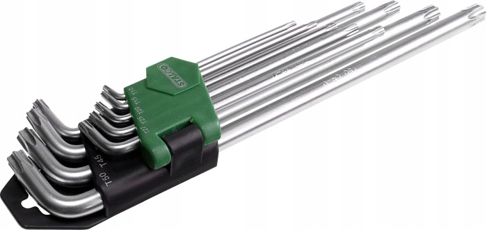 

Klucze Torx Długie T10-T50 9EL. Stalco S-48319