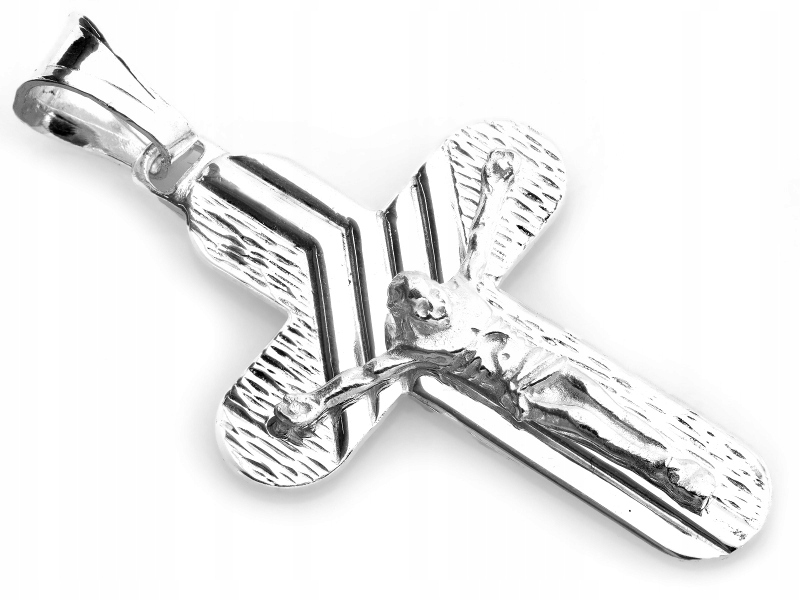 Stříbrný křížek s Ježíškem 925 Jako dárek pro ženu muže, váha 4.23 g