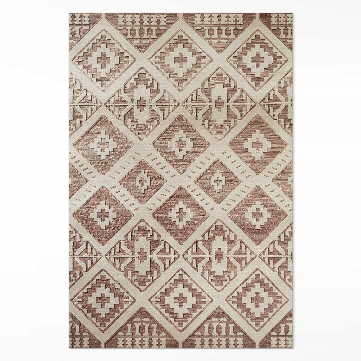 Vinylový Koberec do domu Geometrické kompozice v aztéckém stylu 80 x 120 cm