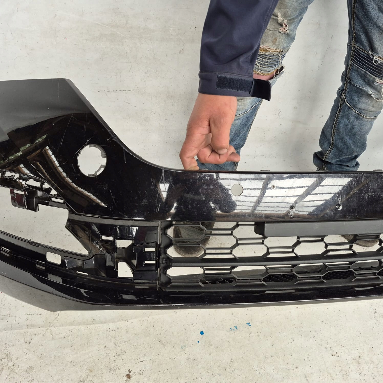 SKODA OCTAVIA IV 19- bumper front front PDC