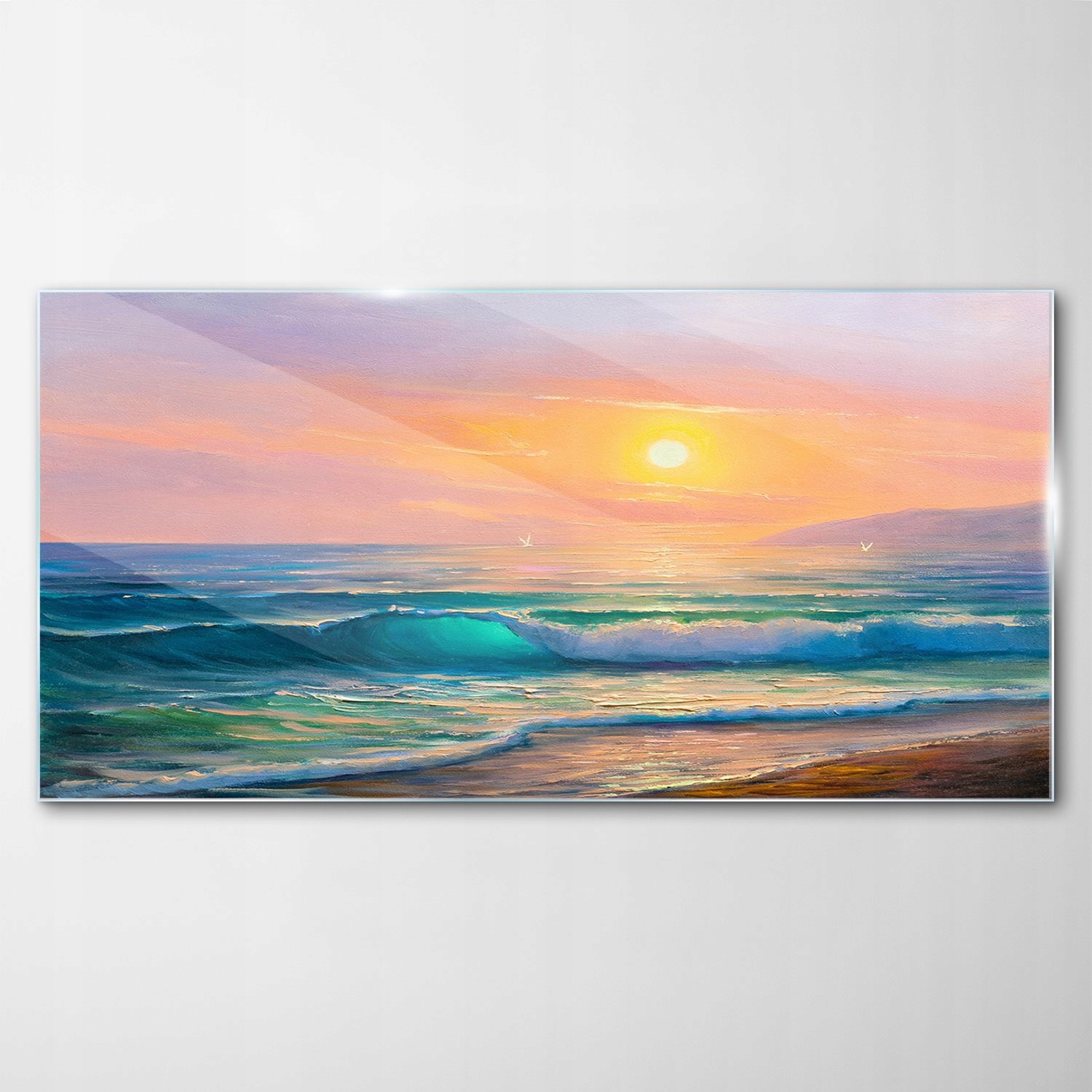 

Obraz na Szkle Dekor Morze Wschód Słońca 120x60