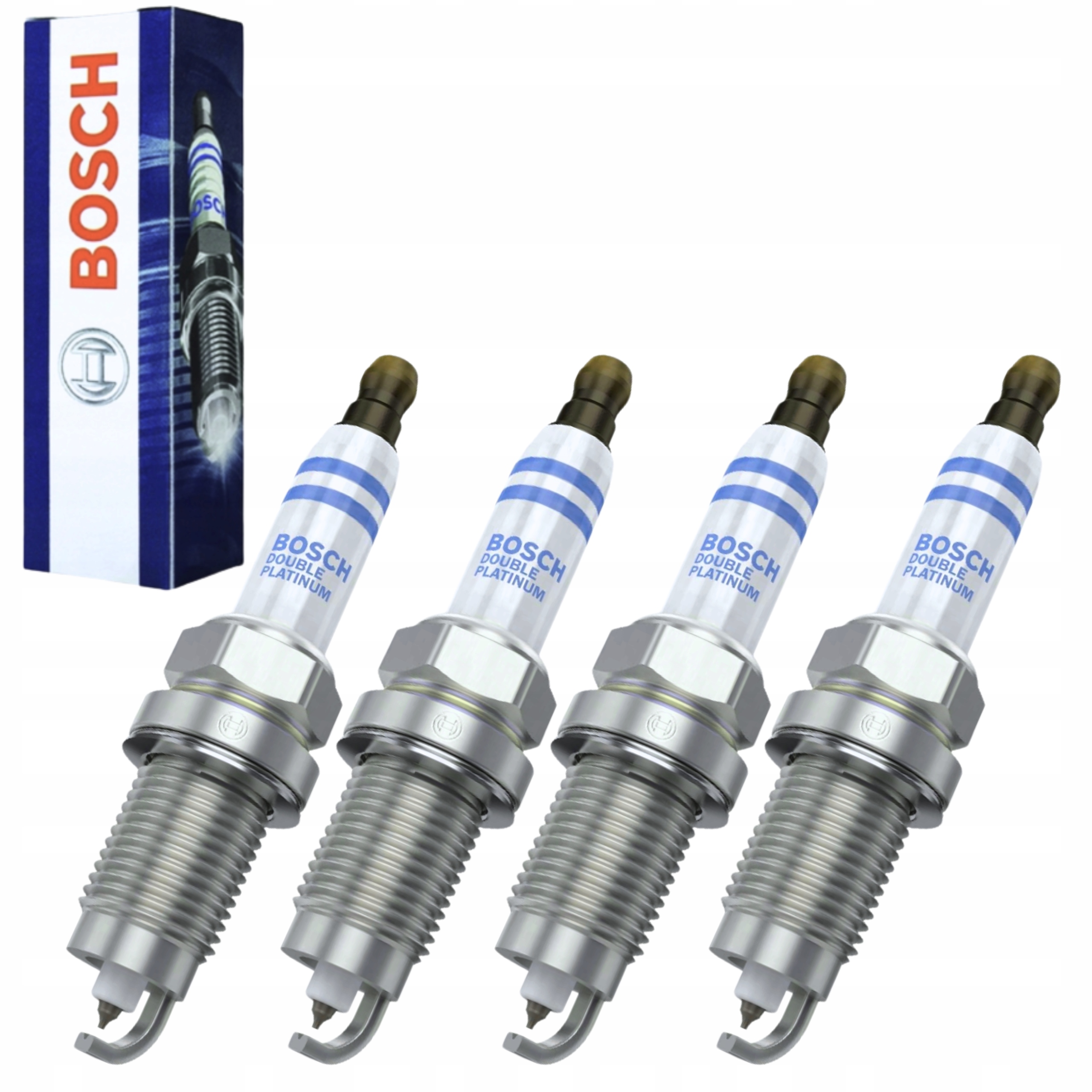 Zapalovací Svíčka Bosch 0 242 235 775 Double Platinum, Sada 4 Kusů
