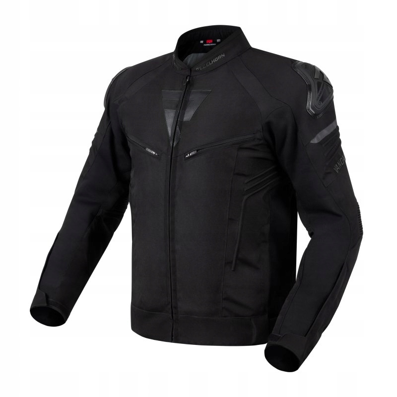 Textilná Bunda Rebelhorn Vandal Black 9XL