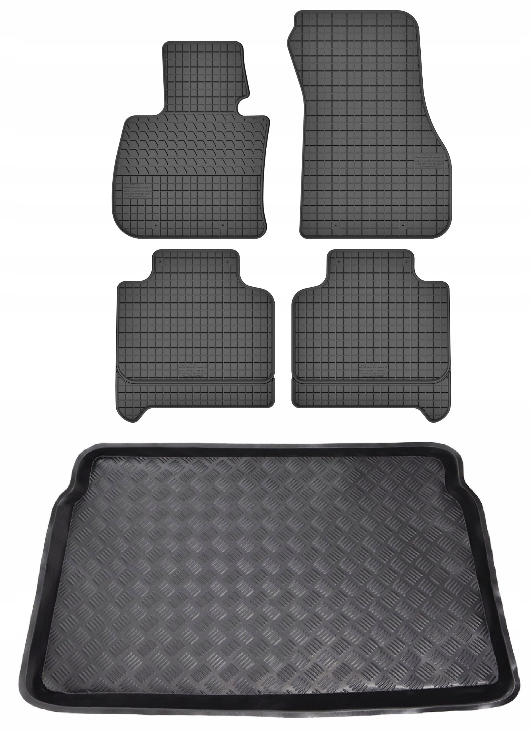 Koberce nosič pro: Bmw X1 F48 x Drive 2015-2022 Suv 5-místný