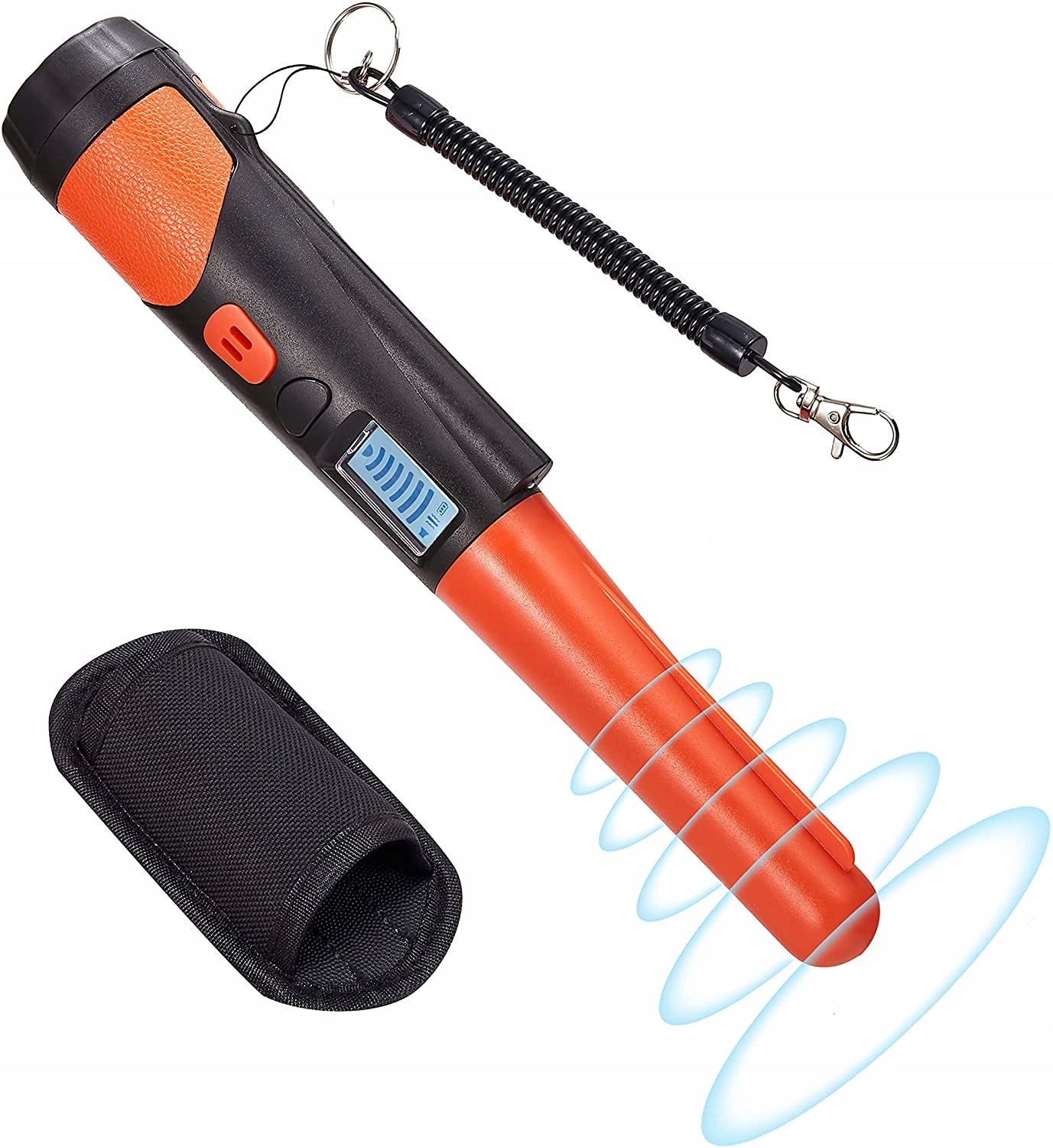 Detektor kovů 3-režimy LCD Pinpointer Přenosný