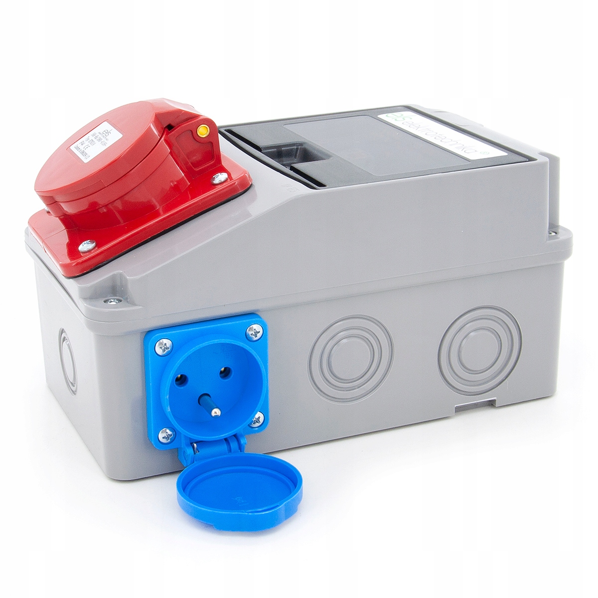 ROZDZIELNICA BUDOWLANA 2*230V 16A/5 ZABEZPIECZONA Rodzaj rozdzielnica