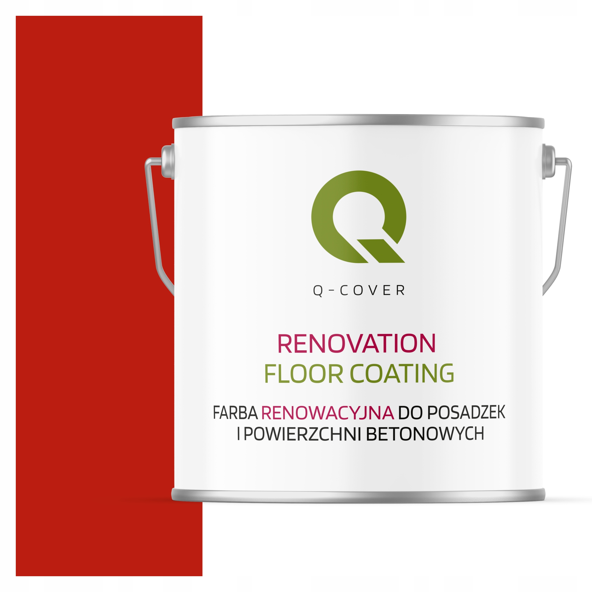 Farba Na Renováciu Betónových Podláh Červená Ral 3020 Saténová 5 L Výrobca