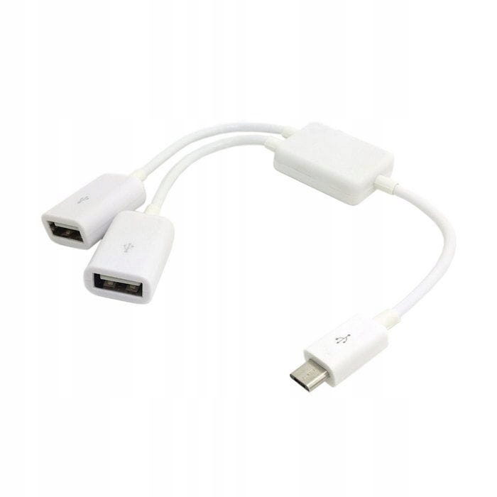 

Hub micro Usb 2x Usb tablet Android Otg klawiatura