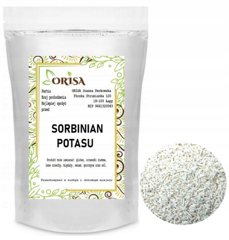 Sorbinian Potasu 5kg (cn) Czysty Dodatek Do Żywności E202 5000g
