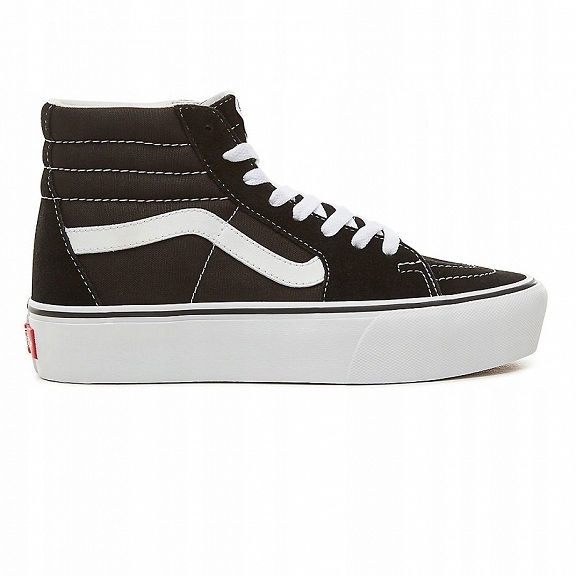Vans SK8-HI Vysoké Tenisky Se Zavazováním Z Kůže 40,5 Jku