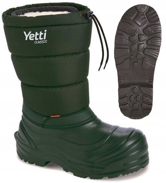 Sněhule Demar Yetti Classic Lovecké Boty Přírodní Vlna 41