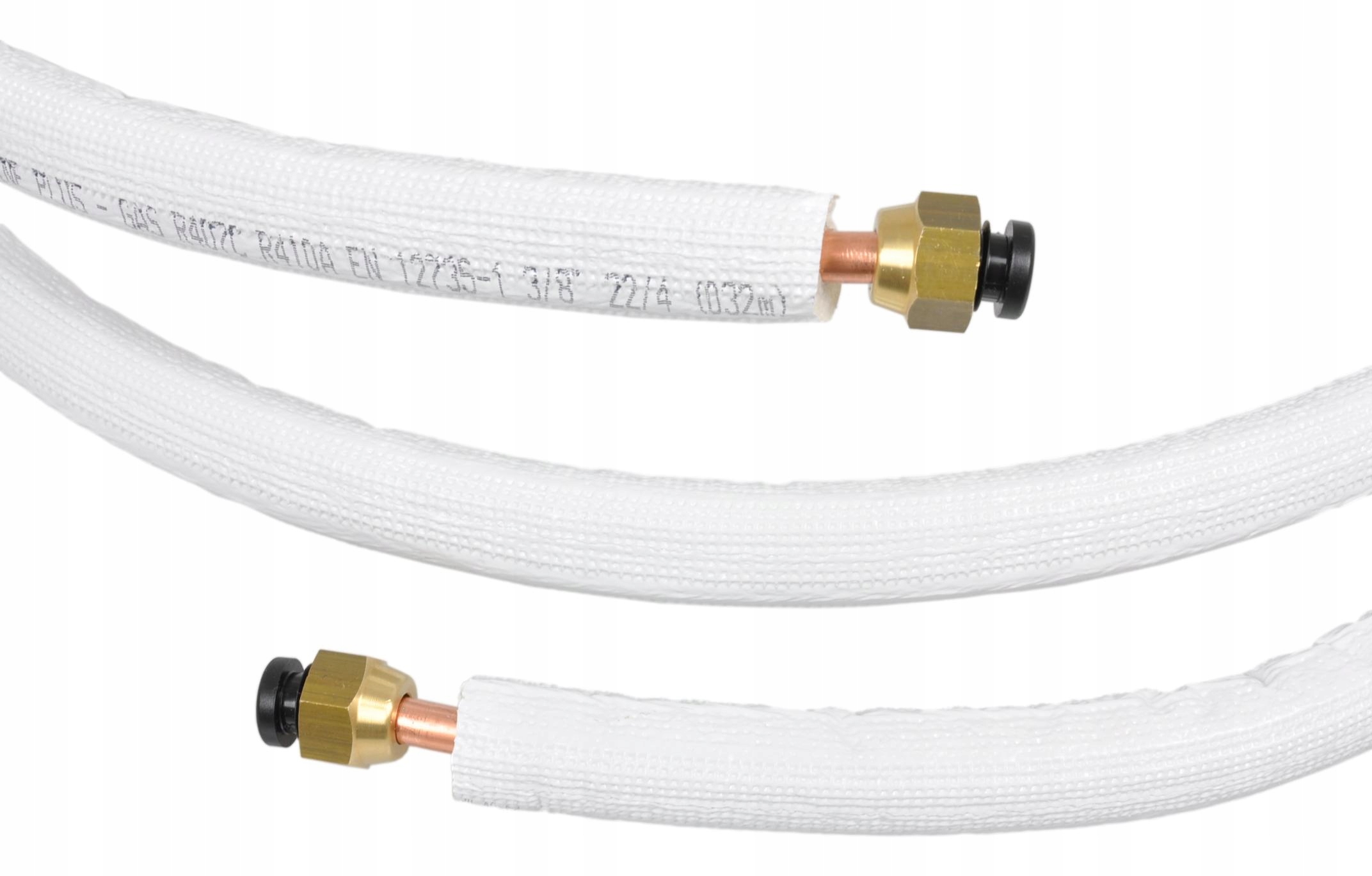 Rura miedziana do klimatyzacji zestaw 1/4+1/2 10mb