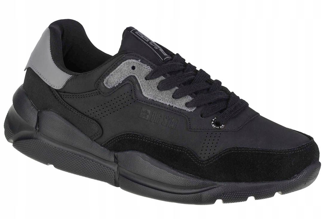 Big Star Boty [44] Pánské tenisky Černá barva