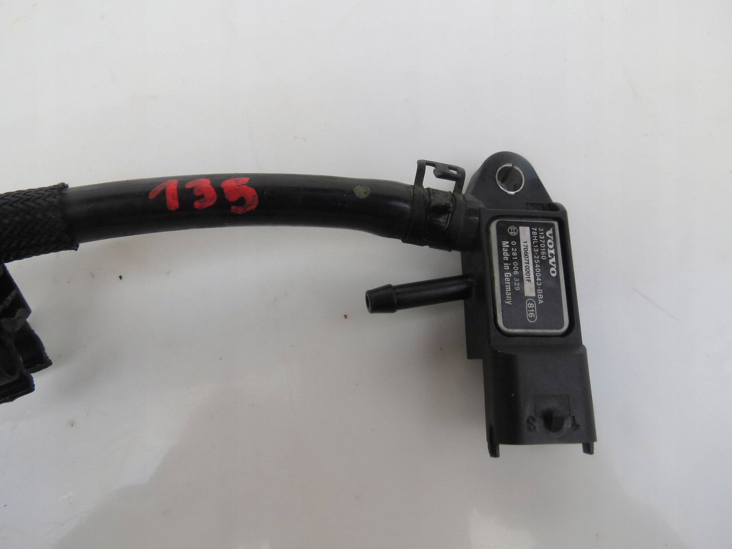 Abgasdruck sensor DPF VOLVO V60 2.0 D 120KM 31370160
