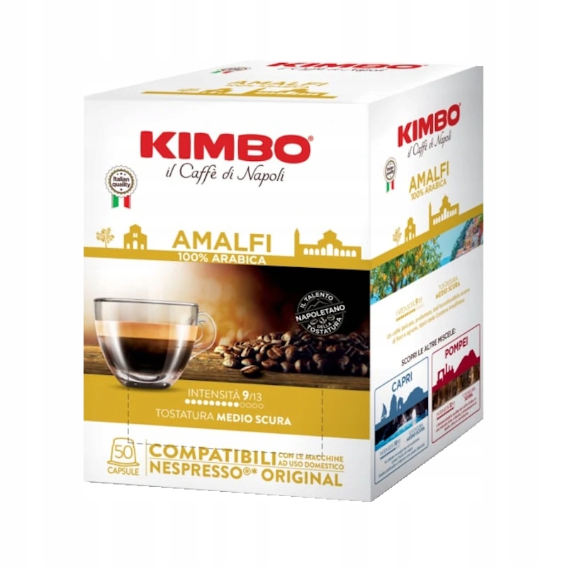 Kapsle pro Nespresso Kimbo Amalfi 50 Ks.