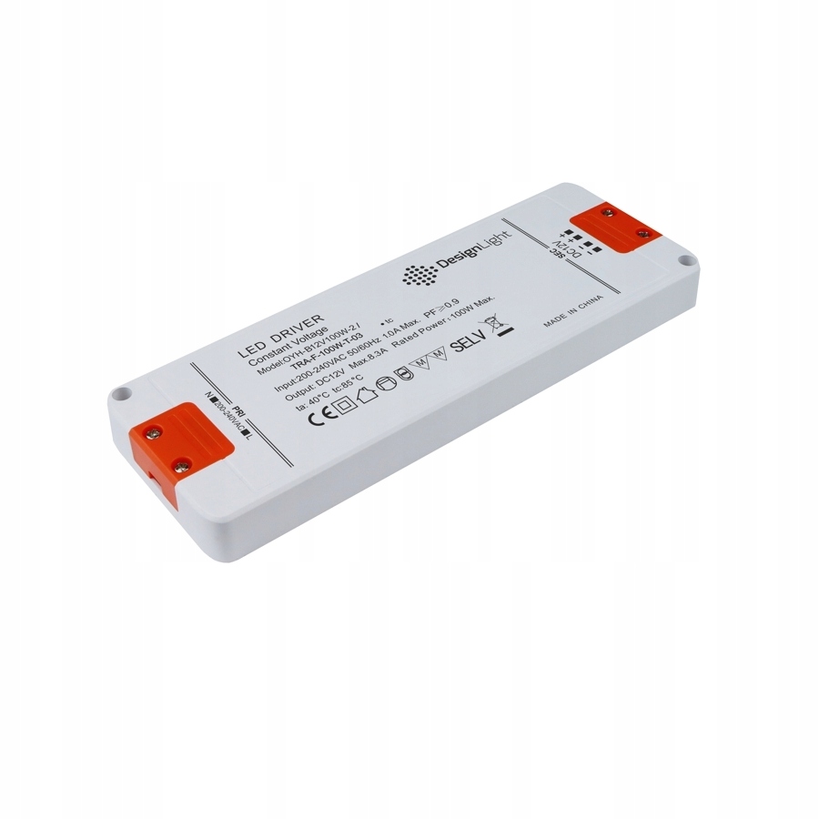 Zasilacz Do Led 12V DC 100W Flat płaski