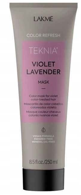Lakme Teknia Refresh Violet Lavender Fialová Maska 250 ml