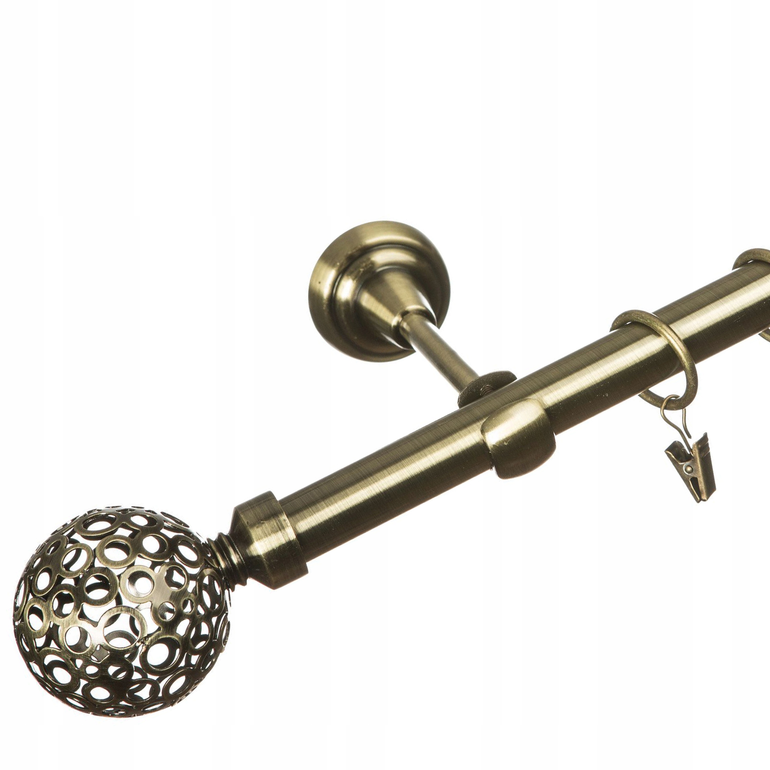 

Karnisz Metalowy Pojedynczy 19 mm 320 cm