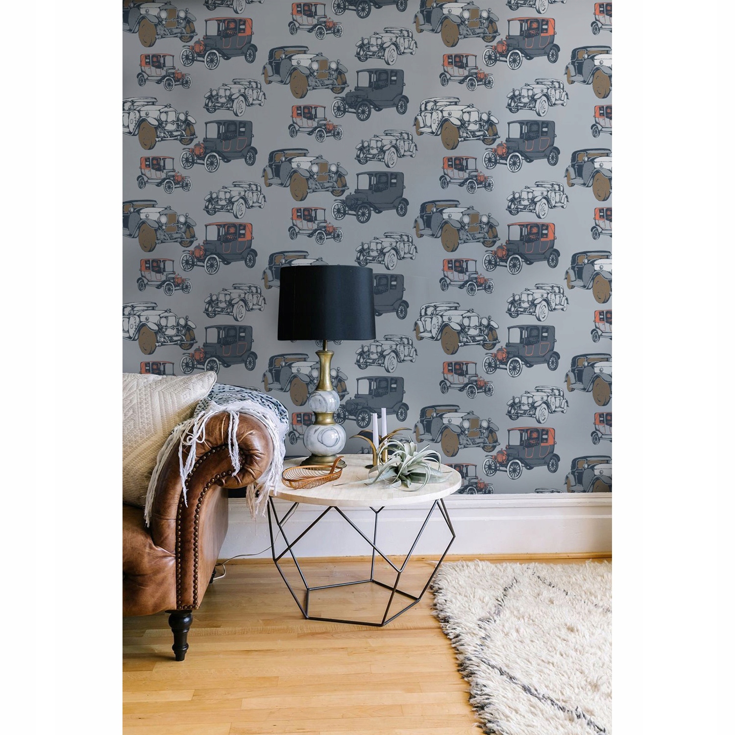 

Fototapeta flizelinowa Zabytkowe samochody 416x254